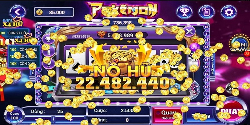 Thưởng hũ Jackpot siêu lớn tại nổ hũ 68